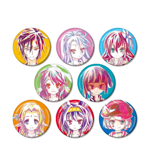『ノーゲーム・ノーライフ』トレーディング Ani-Art 缶バッジ(単位/BOX)【202509再販】